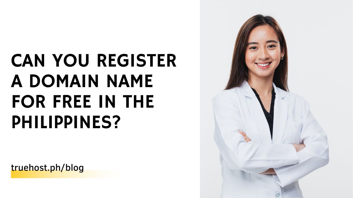 Can You Register a Domain Name for Free in the Philippines?