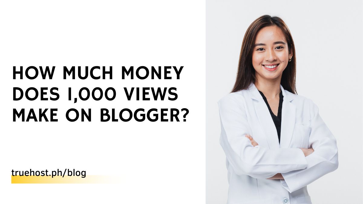 earnings from 1000 views on Blogger
