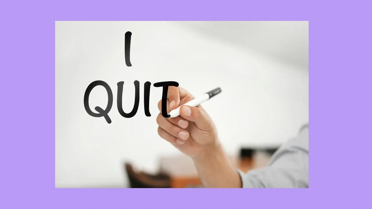 Why bloggers quit