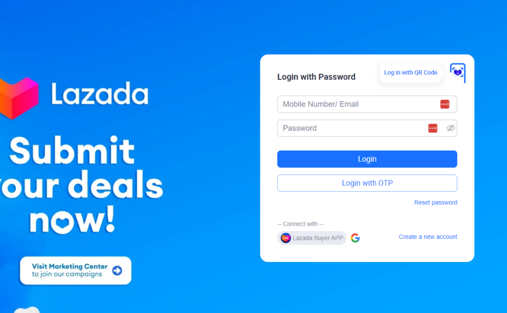 Step-by-Step Lazada Seller Center Login Guide