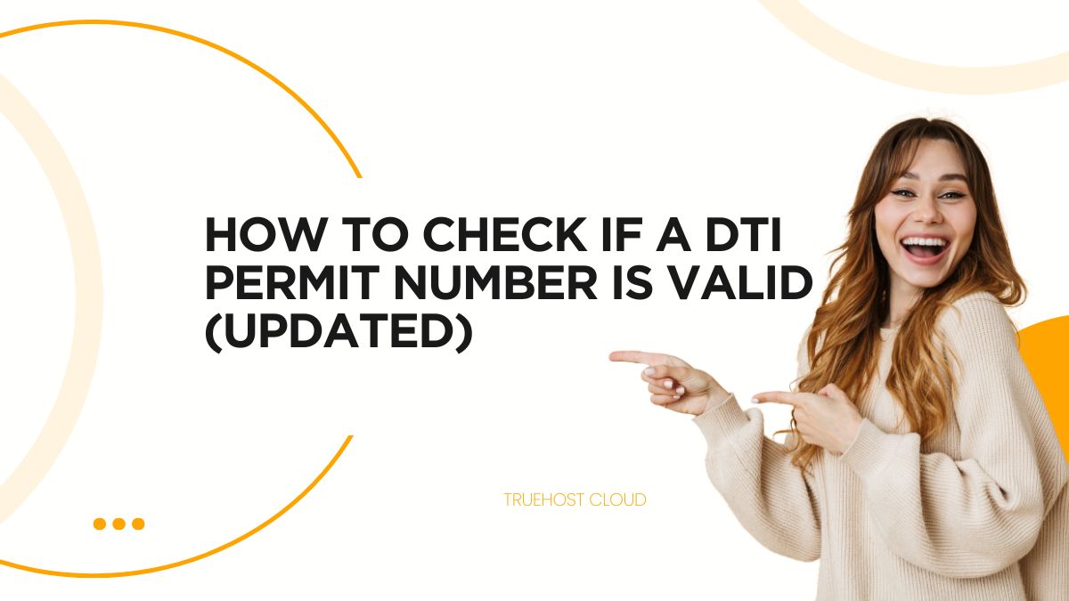 How to Check if a DTI Permit Number is Valid (Updated)