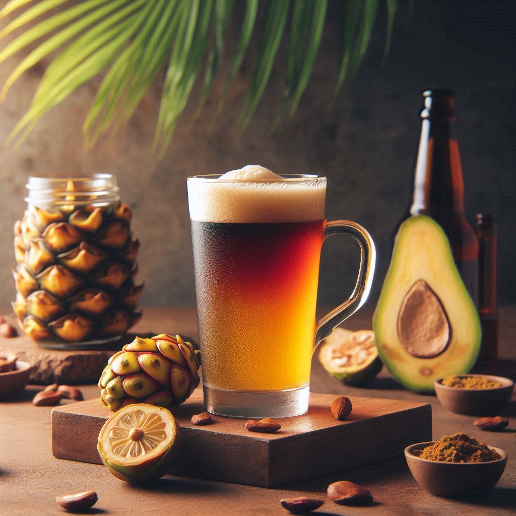 Kape barako infused craft beer, a unique Filipino beverage.