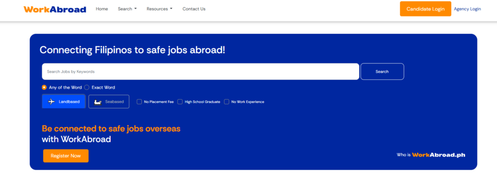 WorkAbroad.ph hooks you up with legit overseas jobs