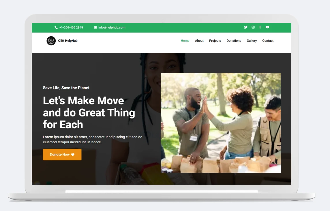 website builder bookstore template best seller