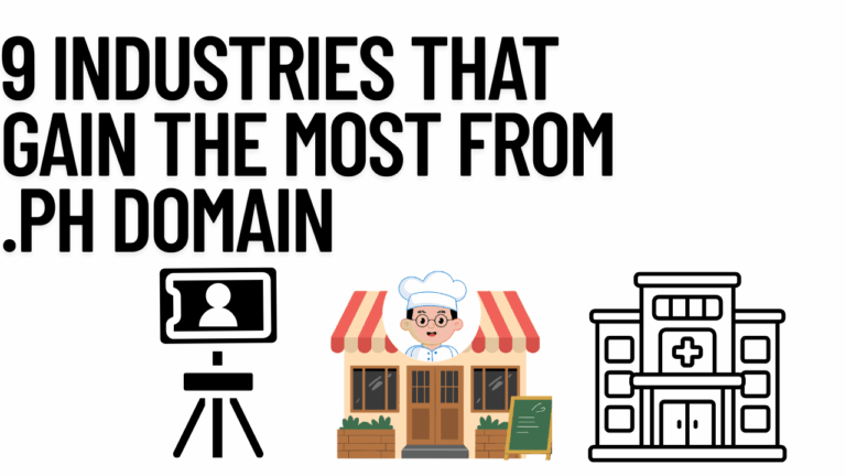 9 Industries That Gain the Most from .PH Domains