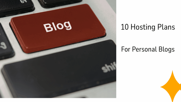 10 Best Hosting Plans for Personal Blogs That Actually Deliver