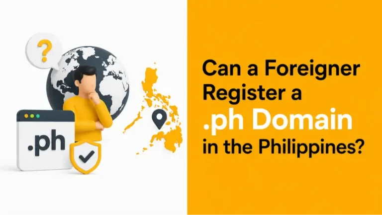 Blog 6 Can a Foreigner Register a .ph Domain in the Philippines?