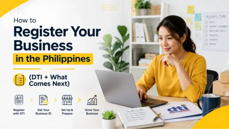 How to Register Your Business in the Philippines (DTI + What Comes Next)